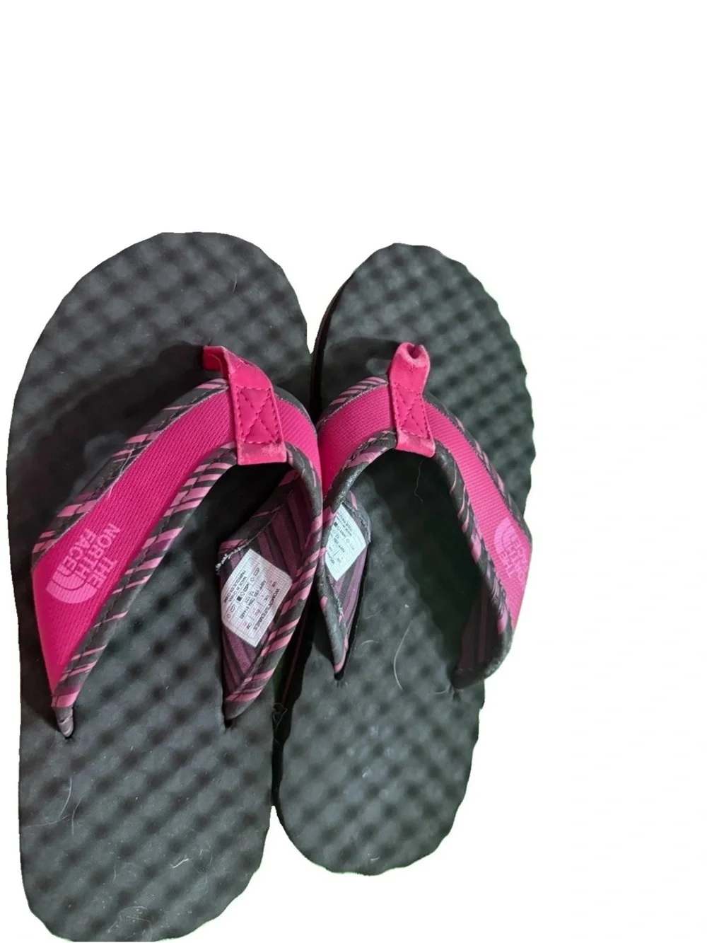 The North Face Women’s Pink Base Camp Flip Flop! Size 6